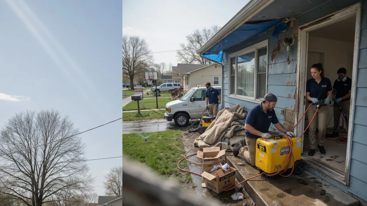 Basement Flood Cleanup in Belle Plaine, IA near me